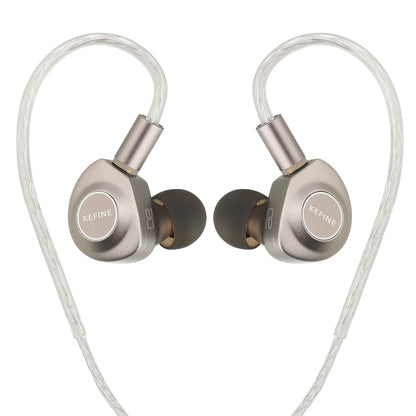 Kefine X ANELEARS Delci AE 10mm HiFi IEM Wired Earphones – DLC+PU Driver Dual Tuning In-Ear Monitors for Music & Gaming