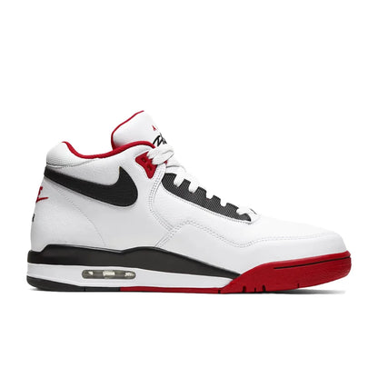 Nike Flight Legacy Classic Style Mid-Top Retro Basketball Shoes Unisex Red/White BQ4212-100