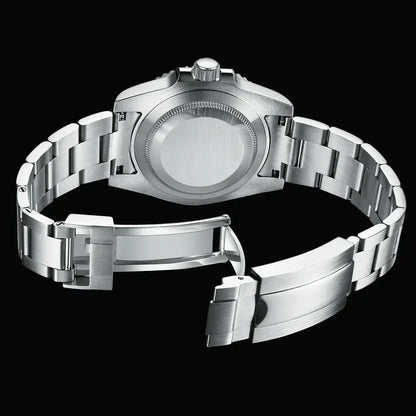 DIY Custom Automatic Watch Logo For Man High Quality NH35 Diving Mechanical Watches Sapphire Waterproof Ceramic Bezel 120 Click