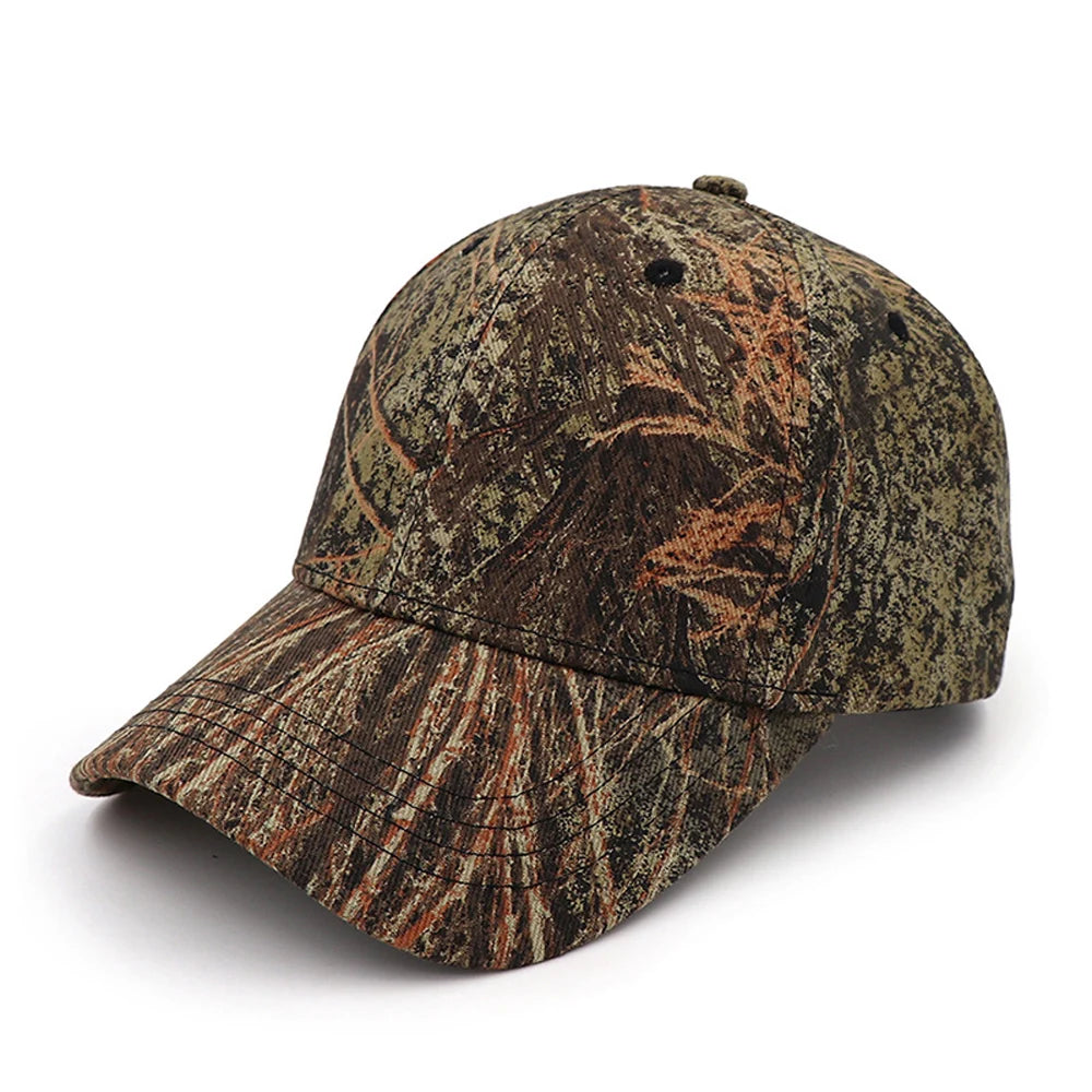 Camouflage til mænd og kvinder, baseballkasket, udendørssport, jungle, jagt, solhat, unisex, bomuld, taktiske kasketter, Gorras MZ0438