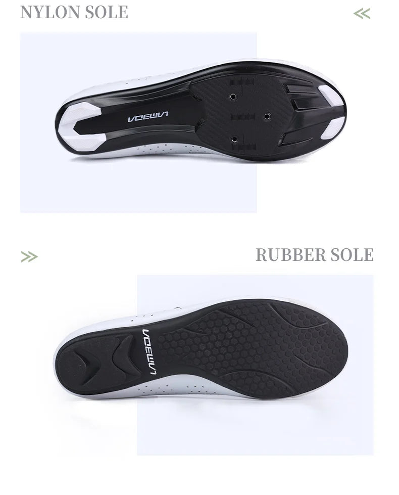 LAMEDA Pro Cycling Shoes Lock Shoes Road Bike Men and Women Hard Sole Bicycle Special Cycling Shoes MTB Bicycle Team Lock Shoes