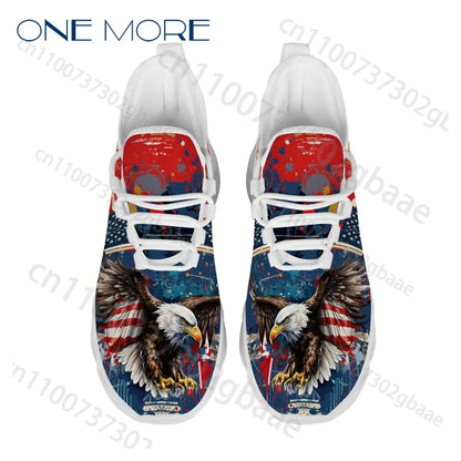 Amerikanische 250er-Serie zum Unabhängigkeitstag – Freizeit-Schuhe für Jungen und Mädchen – Personalisiert – Exklusives Design mit amerikanischer Flagge – Coole Sportschuhe für Kinder – Auf Lager