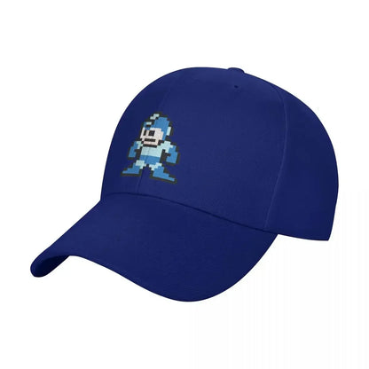 Megaman 8-bits baseballpet, zomerhoed, strandhoed, heren, golfkleding, dames