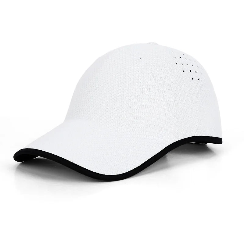 Seamless Baseball Cap for Men Quick Drying Packable Sports Hat Outdoor Fishing Climbing Sport Lightweight Visor Cap Sun Hat