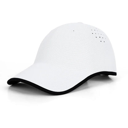 Seamless Baseball Cap for Men Quick Drying Packable Sports Hat Outdoor Fishing Climbing Sport Lightweight Visor Cap Sun Hat