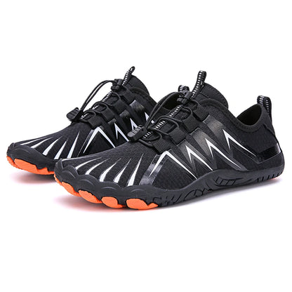 Unisex Quick Dry Water Shoes Men Women Colorful Beach Swimming Surfing Seaside Aqua Shoes Couple Barefoot Upstream Sneakers