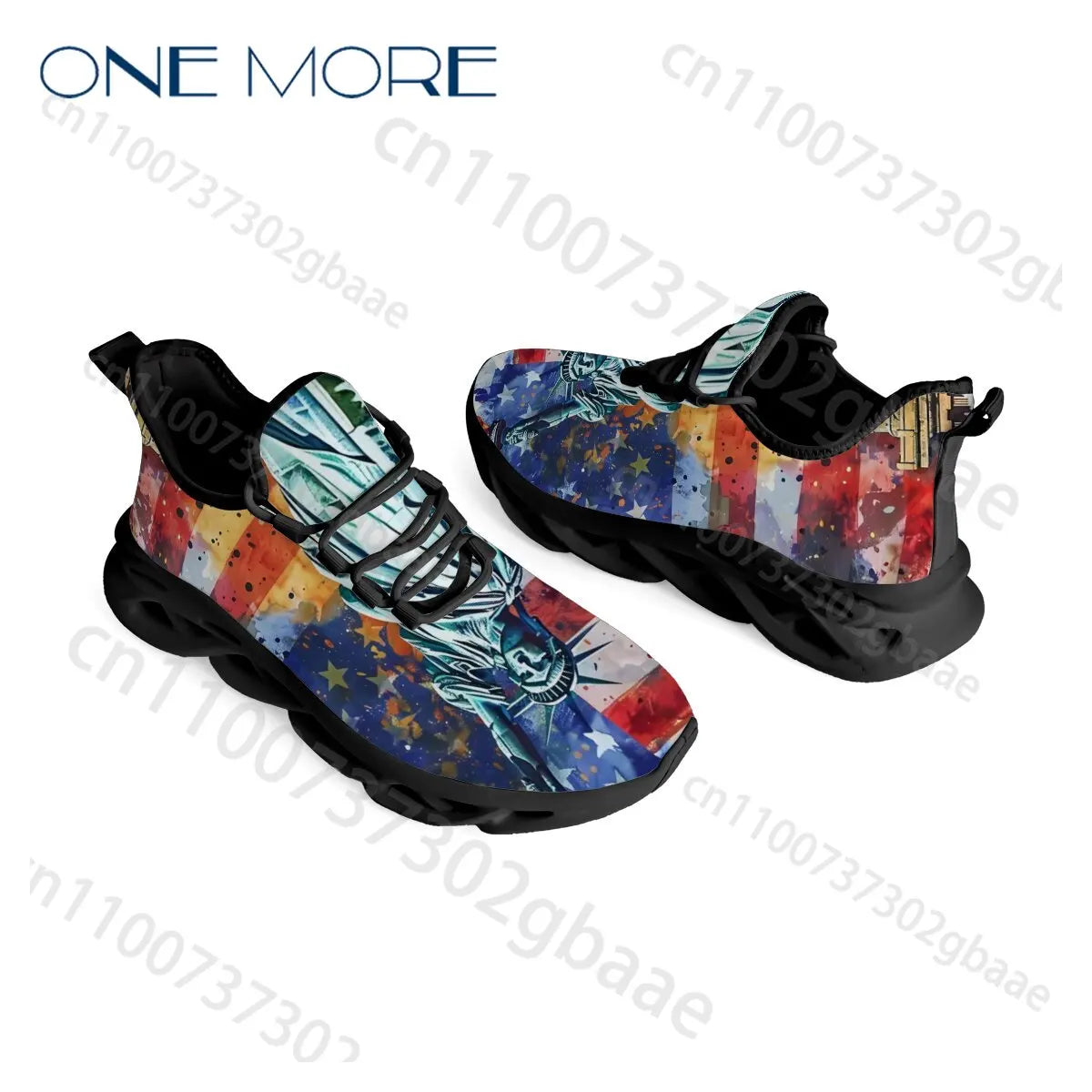 Amerikanische 250er-Serie zum Unabhängigkeitstag – Freizeit-Schuhe für Jungen und Mädchen – Personalisiert – Exklusives Design mit amerikanischer Flagge – Coole Sportschuhe für Kinder – Auf Lager