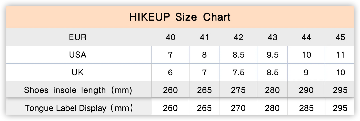 HIKEUP High-Top Men Hiking Boot Winter Outdoor Shoes Lace-Up Non-slip Sports Casual Trekking Boots Man Suede Warm Shoes