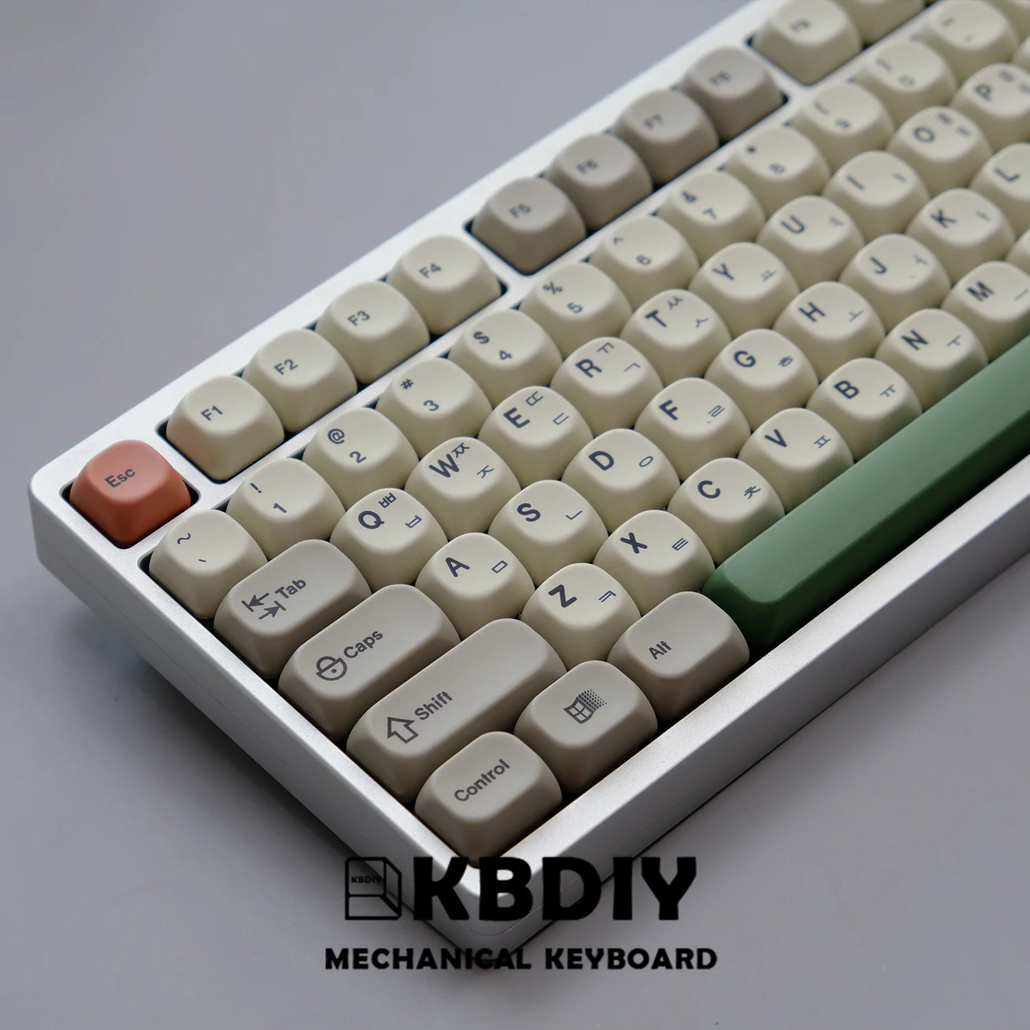 KBDiy KOA Profile Keycap GMK Style Retro 9009 Theme PBT Keycaps For Mechanical Keyboard Gaming KIT Korean 139 Keys ISO Key Cap