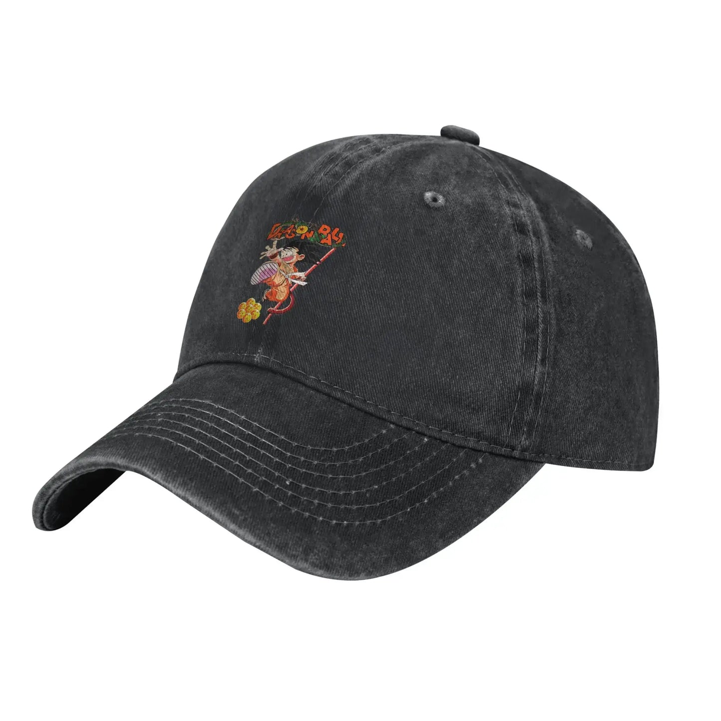 Produit gaming premium Fraquane Goku and the Dragon Ball Z Men Women Baseball Cap Distressed Washed Caps Hat Casual Outdoor Activities Adjustable Snapback Cap