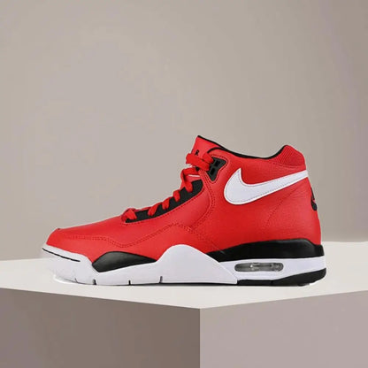Scarpe da basket retrò Nike Flight Legacy Mid-Top con struttura antiscivolo, resistente e ammortizzata - Unisex BQ4212-600