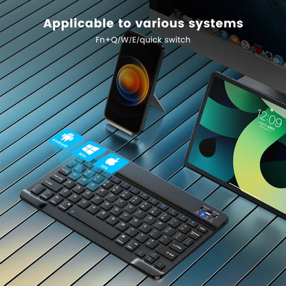 Wireless Keyboard Spanish French Azerty Russian Korean With N Mini Bluetooth For iPad Mac Tablet PC Phone Cell Laptop And Mouse