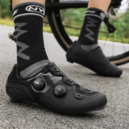 2025 New Arrival Professional Cycling Shoes Racing Road Bike SPD Cleat Shoes Ultralight Self-Locking MTB Bicycle Sneakers Unisex
