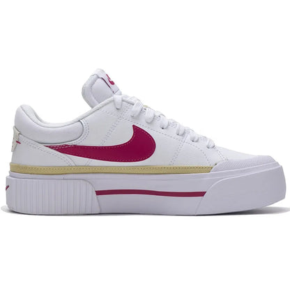 Nike Court Legacy Lift Elevated Sole Design: Slip-Resistant, Comfortable Cushioning, Durable Classic Sneakers DM7590-112