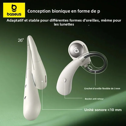 Baseus Eli Sport 2 Open-Ear Wireless Earphones Bluetooth 6.0 OWS Headphones Hi-Res with LDAC OWS Earphones Earhook Sport Earbuds