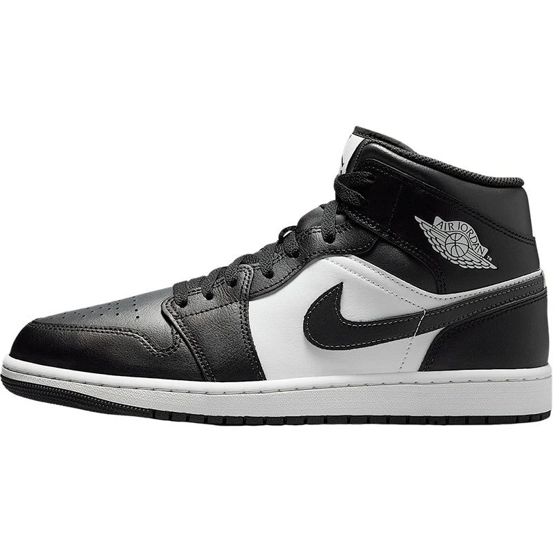 „Nike“ oficialūs autentiški „Air Jordan 1 Mid“ vyriški aukšti sportiniai bateliai DQ8426-010