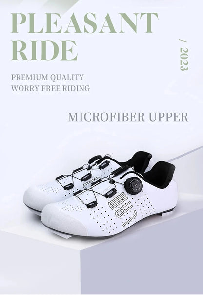 LAMEDA Pro Cycling Shoes Lock Shoes Road Bike Men and Women Hard Sole Bicycle Special Cycling Shoes MTB Bicycle Team Lock Shoes