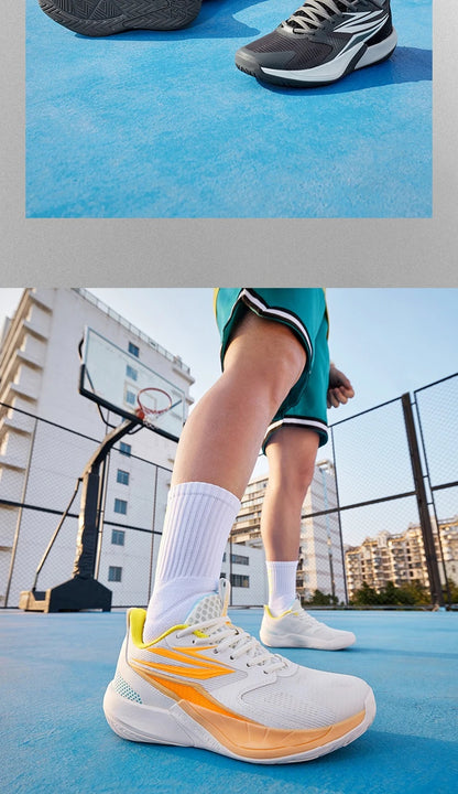 361 Degrees BIG3 Team4.0 Men Basketball Sport Shoes Impact Protection Durable Wear-Resistant Agile Breathable Sneakers 672621104