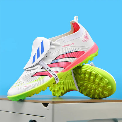 2025 New Autumn Package Youth Football Shoes Stable Racing Training Sports Shoes Fashionable and Comfortable Rebound Nail Shoes