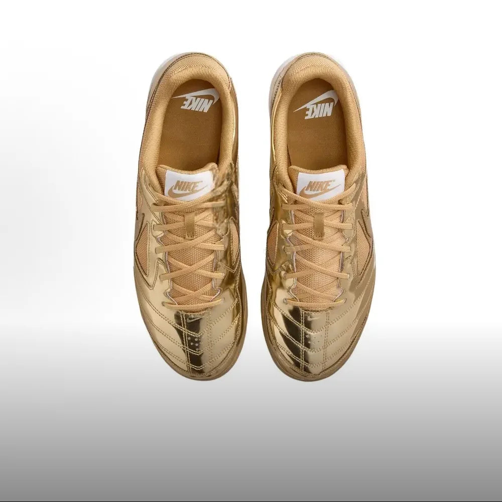 Nike Gato Series LV8 Soft, Slip-Resistant, Durable, Versatile Soccer Shoes Gold Unisex  IB3566700