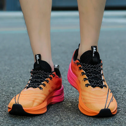 Men Sports Running Shoes Casual Marathon Lightweight Women's Comfortable Athletic Nonskid Walking Sneakers Outdoors Couple Shoes
