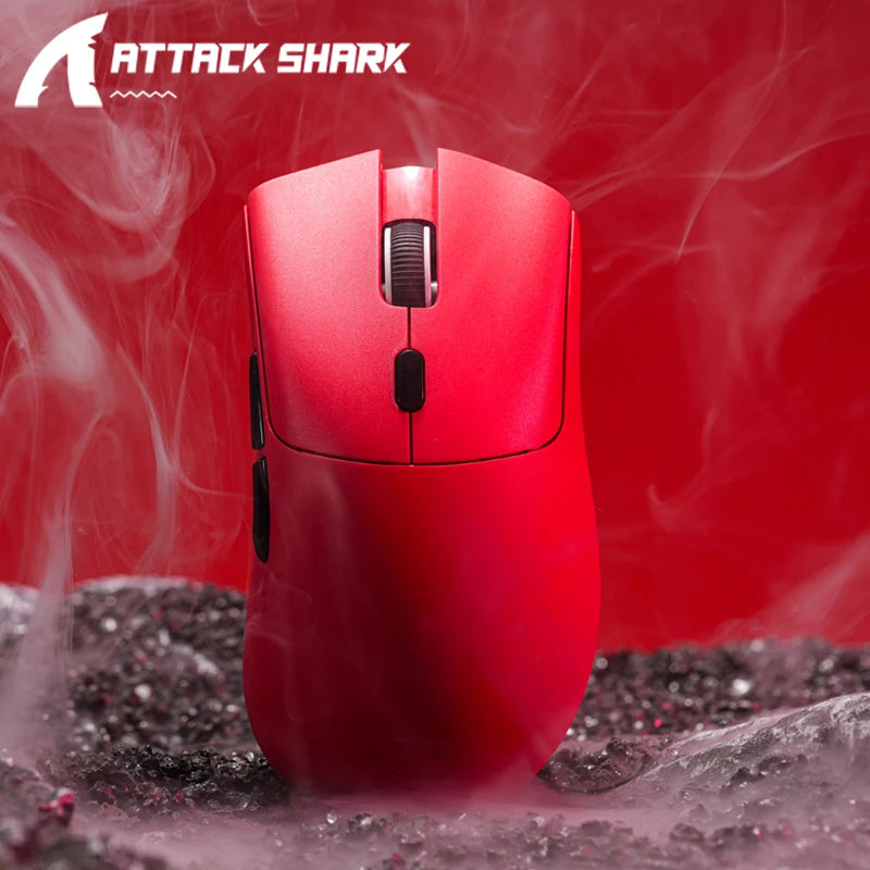 Attack Shark R1 Ασύρματο Ποντίκι Bluetooth Gaming, Viral Ποντίκι με Κριτικές από Influencers, Αισθητήρας PAW3311, Ρυθμός Απόκρισης 1000Hz