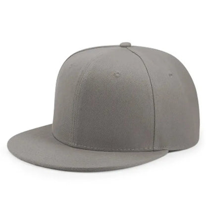 Adult Back Closed Baseball Cap for Small Head Lady Man Blank Hiphop Snapback Hat Fitted Flat Caps 57cm to 59cm