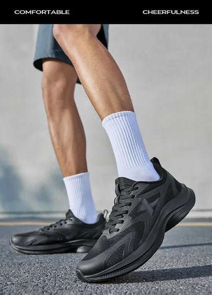 XTEP Running Shoes Men's 2025 Summer Mesh Breathable Comfortable Wear-Resistant Sports Shoes Commuting Casual Shoes 875319110025