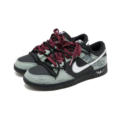 Tenisky na mieru Nike Dunk Night Walker SAML Retro mestské ležérne nízke topánky s tlmením nárazov, priedušné a odolné proti opotrebeniu pre mužov