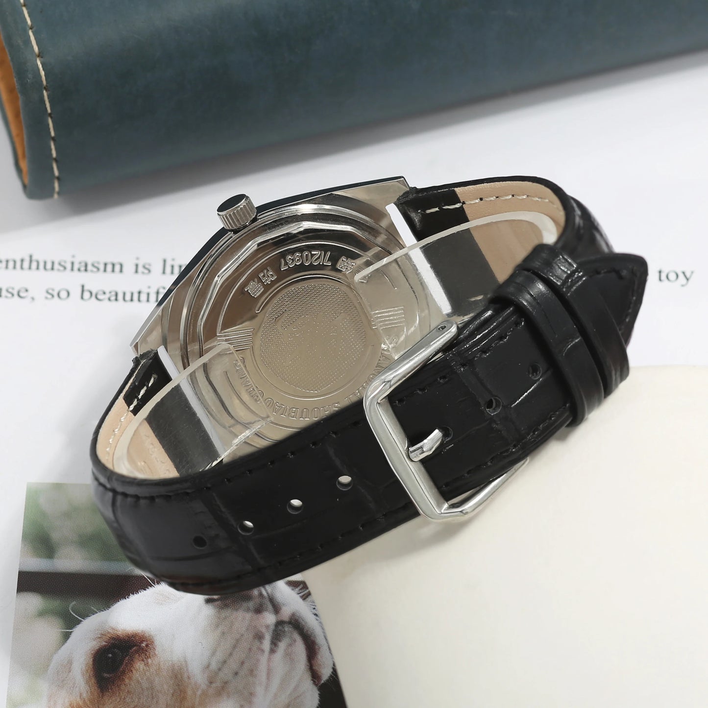 Shanghai 36MM Hand-Wind Mechanical Watch 7120 Waterproof china Watch for Men wholesale