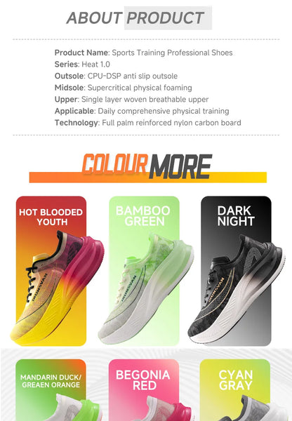 Scarpe da maratona IRUNSVAN con soletta in carbonio: scarpe sportive professionali, stabili, con supporto, assorbimento degli urti, ultraleggere e con ottimo rimbalzo