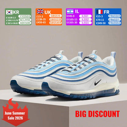 Nike Air Max Unisex Cushioned Running Shoes - Slip-Resistant, Durable, Versatile Casual Running Shoes FN6957-100