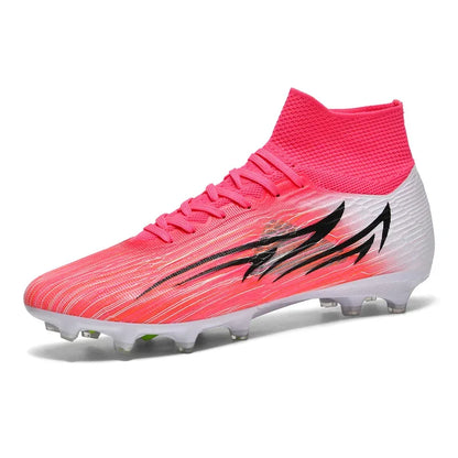Nouvelles chaussures de football pour hommes, chaussures de football professionnelles ultralégères, chaussures d'entraînement sur gazon, baskets de match, sport de plein air, antidérapantes, unisexes