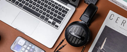 Linsoul Kiwi Ears Ellipse Studio-Grade Open-Back Dynamic Driver Headphones with Detachable Cable, Hi-Fi Bass Over-Ear Wired Headset