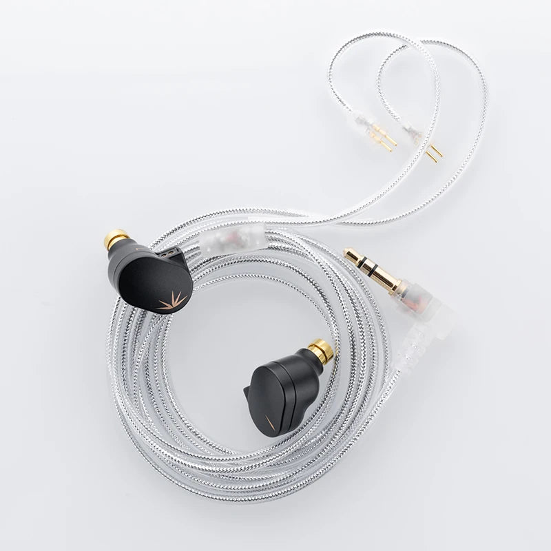 MOONDROP CHU II DSP Wired In-Ear Earphones HiFi Dynamic Driver IEM Earbuds with Detachable 0.78mm Cable