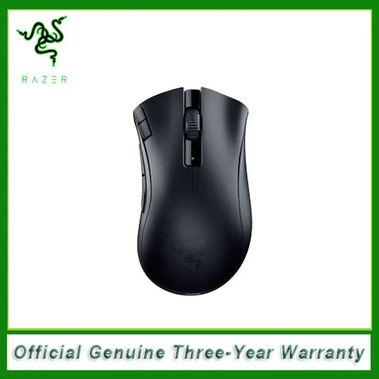 Razer DeathAdder V2 X HyperSpeed Wireless Gaming Mouse with Bluetooth, 5G Optical Sensor, 7 Programmable Buttons, Ergonomic Gaming Mouse