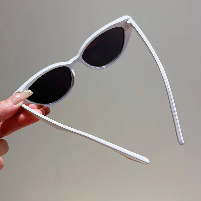 OEC CPO Small Frame Cat Eye Sunglasses Women 2024 Fashion Leopard Color Shades UV400 Sun Glasses Female Trending Eyewear Men