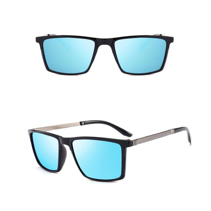 KLASSNUM Polarized Sunglasses for Men Luxury Brand 2026 Trendy Anti UV400 Shads Driving Sport Sun Glasses Metal Retro Glasses
