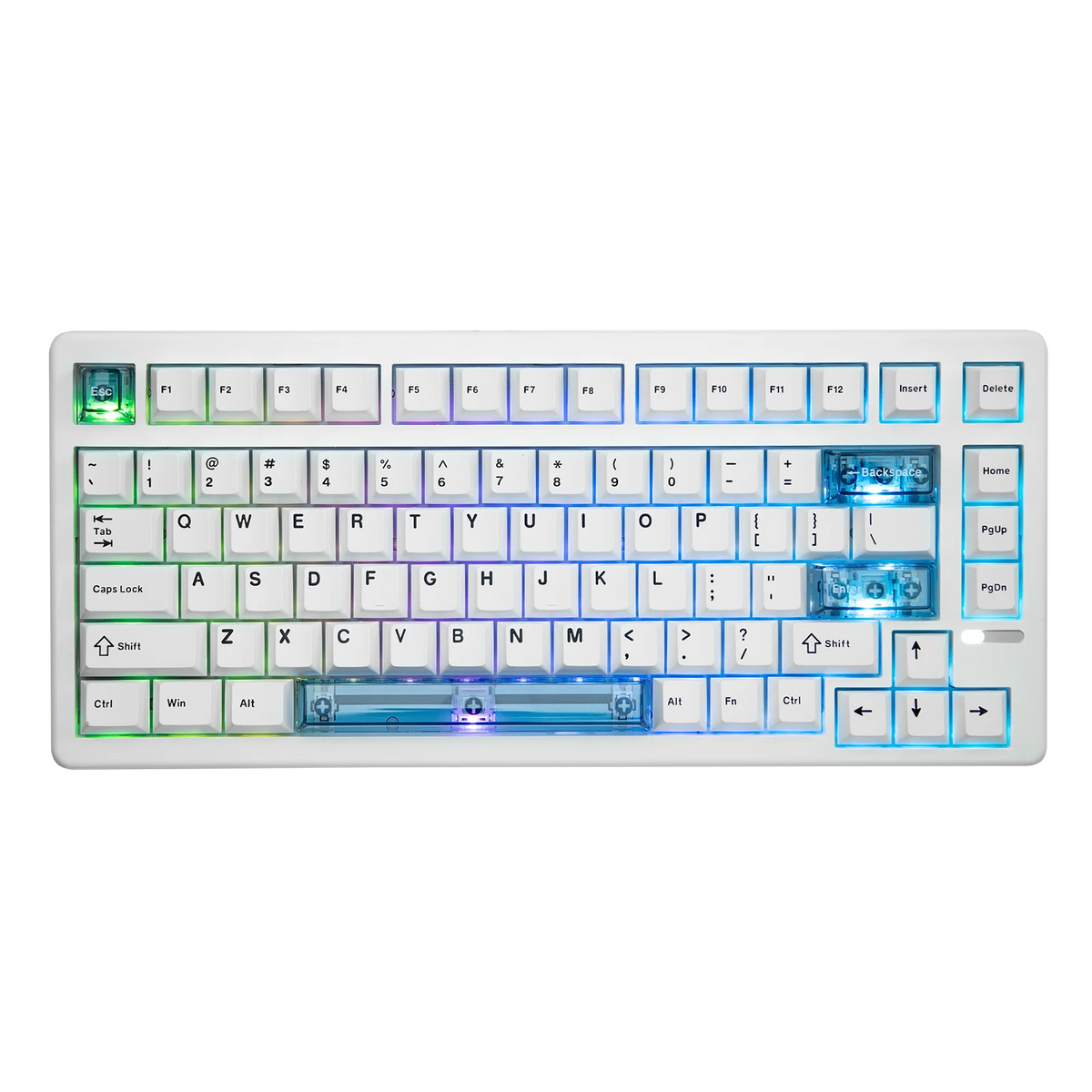 EPOMAKER HE80 75% US QWERTY Layout Hot-Swap Creamy Gasket Wired Hall Effect Magnetic Mechanical Keyboard DKS SOCD for PC/Mac