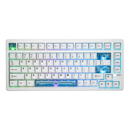 EPOMAKER HE80 75% US QWERTY Layout Hot-Swap Creamy Gasket Wired Hall Effect Magnetic Mechanical Keyboard DKS SOCD for PC/Mac