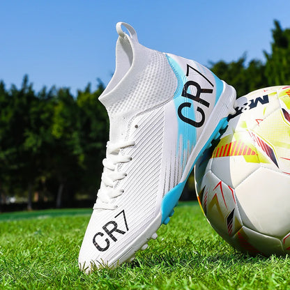 Botas de fútbol para hombre nuevas en oferta, zapatillas profesionales de futsal de alta calidad, tacos de fútbol para mujer unisex, ultraligeras TF/FG