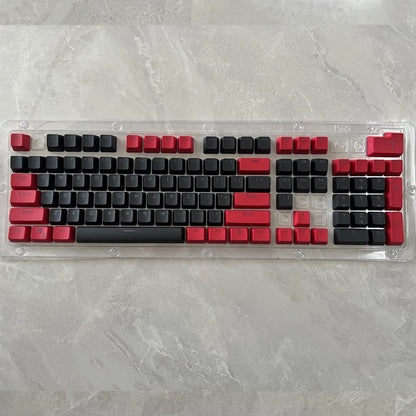 106 Keys Grey Red Keycaps PBT Specials Keycap Backlit Two-Color Key Caps For MX Switch 61/87104 Mechanical Keyboard