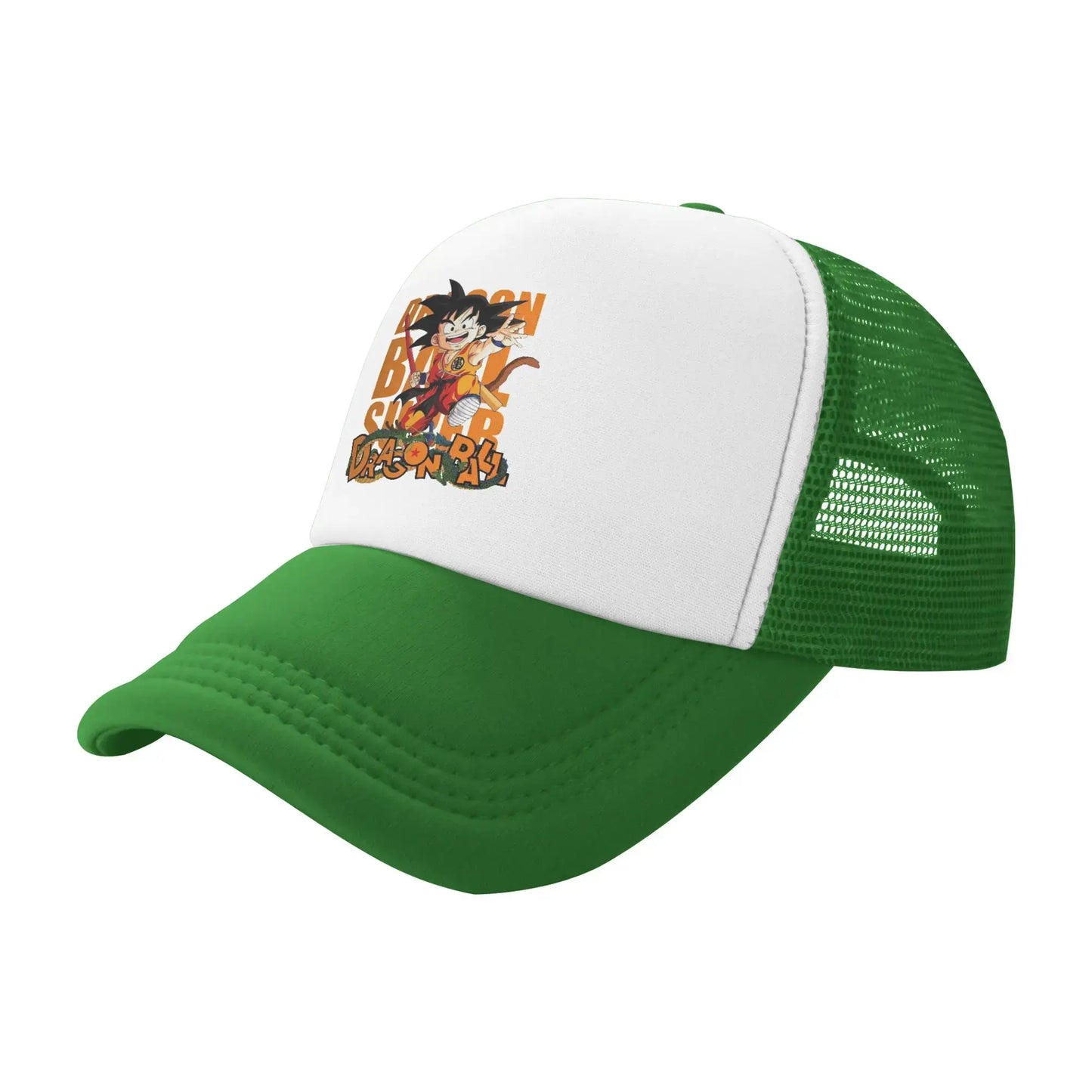 Dragon Ball Z Trucker Hat Super Saiyan Son Goku Hat Sun Hat Sun Caps Adjustable Snapback Caps Mesh Baseball Caps Wholesale New, Fraquane SAS produit gaming premium