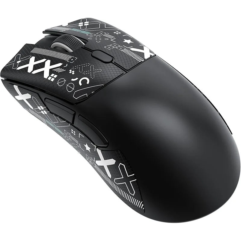 ATTACK SHARK R1 Superlight Wireless Gaming Mouse, 59g Ultra-Light Mouse with PixArt PAW3311 Sensor, 18000 DPI, Tri-Mode Bluetooth & 2.4GHz, 65H Battery
