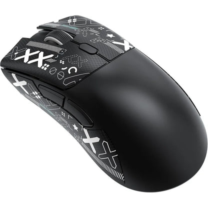 ATTACK SHARK R1 Superlight Wireless Gaming Mouse, 59g Ultra-Light Mouse with PixArt PAW3311 Sensor, 18000 DPI, Tri-Mode Bluetooth & 2.4GHz, 65H Battery