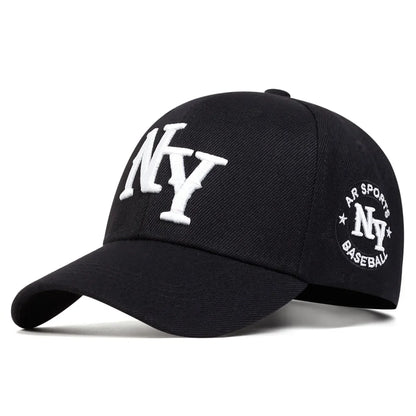 Unisex Letter Embroidery Baseball Caps Spring and Autumn Outdoor Adjustable Casual Hats Sunscreen Hat Sports Cap