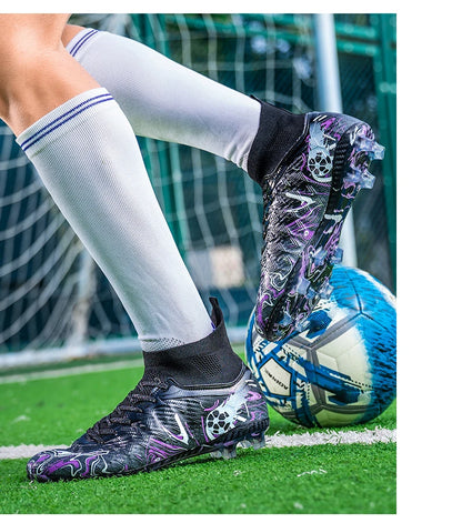 New Men Professional Soccer Shoes Non-slip Football Boots Unisex Breathable Futsal Sports New Cleats Drop Shipping Ultralight