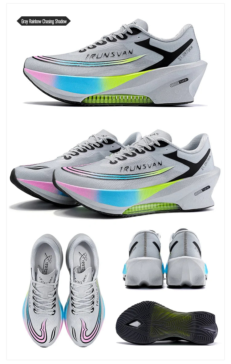 IRUNSVAN Airflow Capsule Scarpe sportive da maratona senza linguetta Scarpe da corsa esclusive per uomo e donna 166