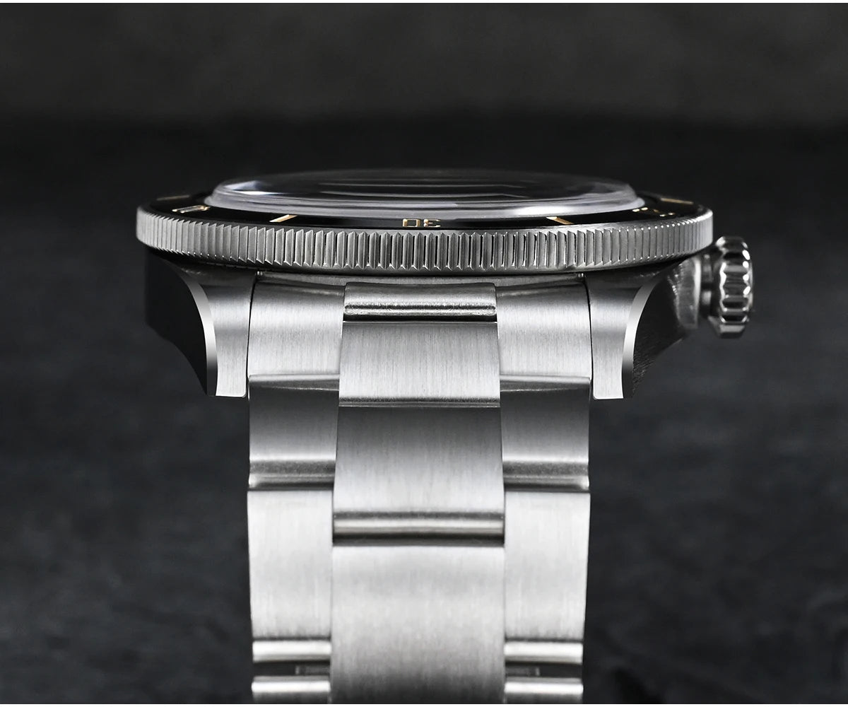 San Martin Vintage 38mm 6200 Diver Watch New Upgraded for Men Luxury NH35 Automatic Mechanical Sapphire Waterproof 200m Relojes