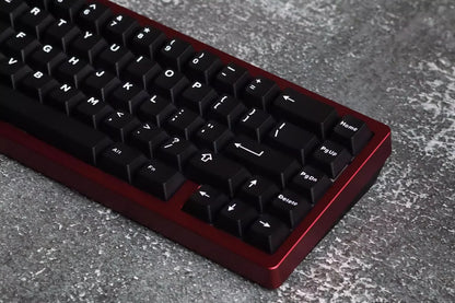 121 Keys Aifei WOB BOW Keycaps White Black ABS Double Shot Cherry Profile Custom Mechanical Keyboard Anne Pro 2 AULA F75 Ajazz